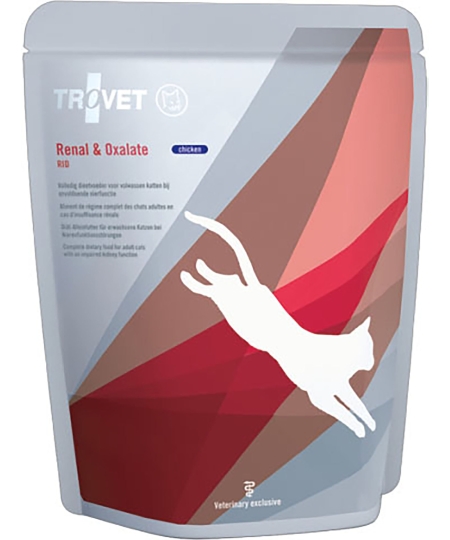 TROVET CAT RENAL & OXALATE CHICKEN POUCH