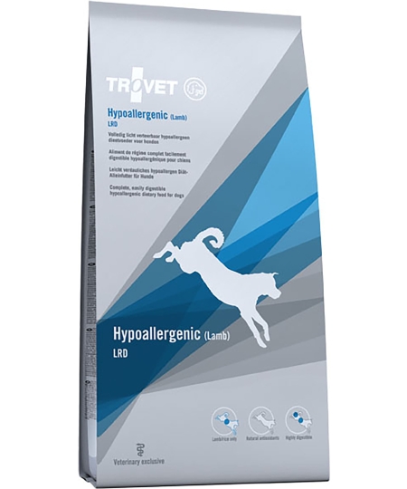 TROVET DOG HYPOALLERGENIC LAMB