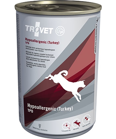 TROVET DOG HYPOALLERGENIC TURKEY CANS