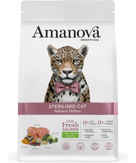 AMANOVA STERILISED CAT SALMON DELUXE