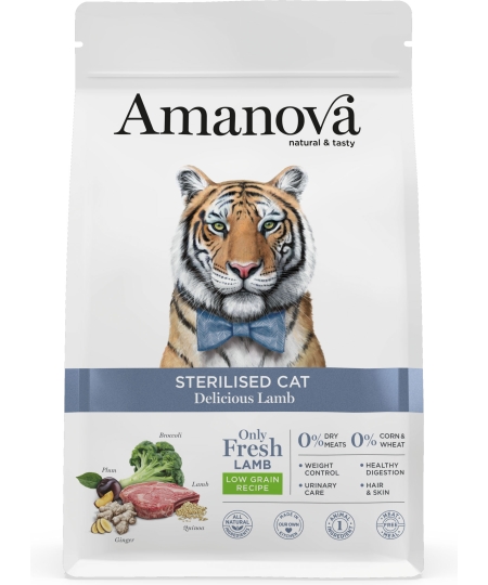 AMANOVA STERILISED CAT DELICIOUS LAMB