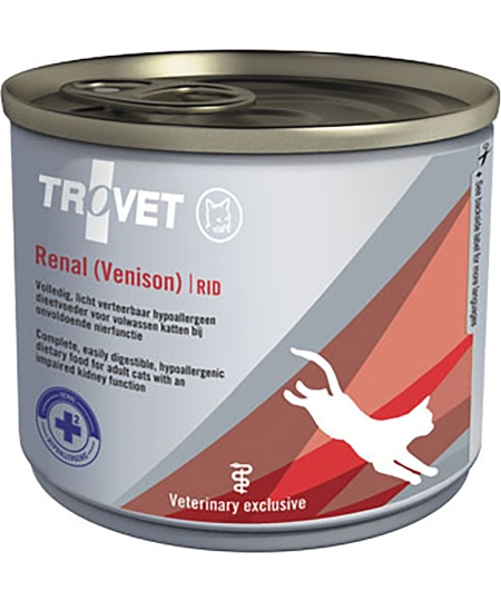 TROVET CAT RENAL VENISON CANS