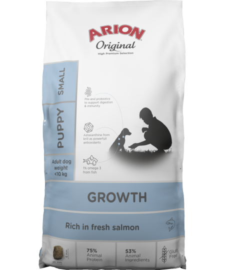 ARION ORIGINAL GROWTH SALMON SMALL BREED